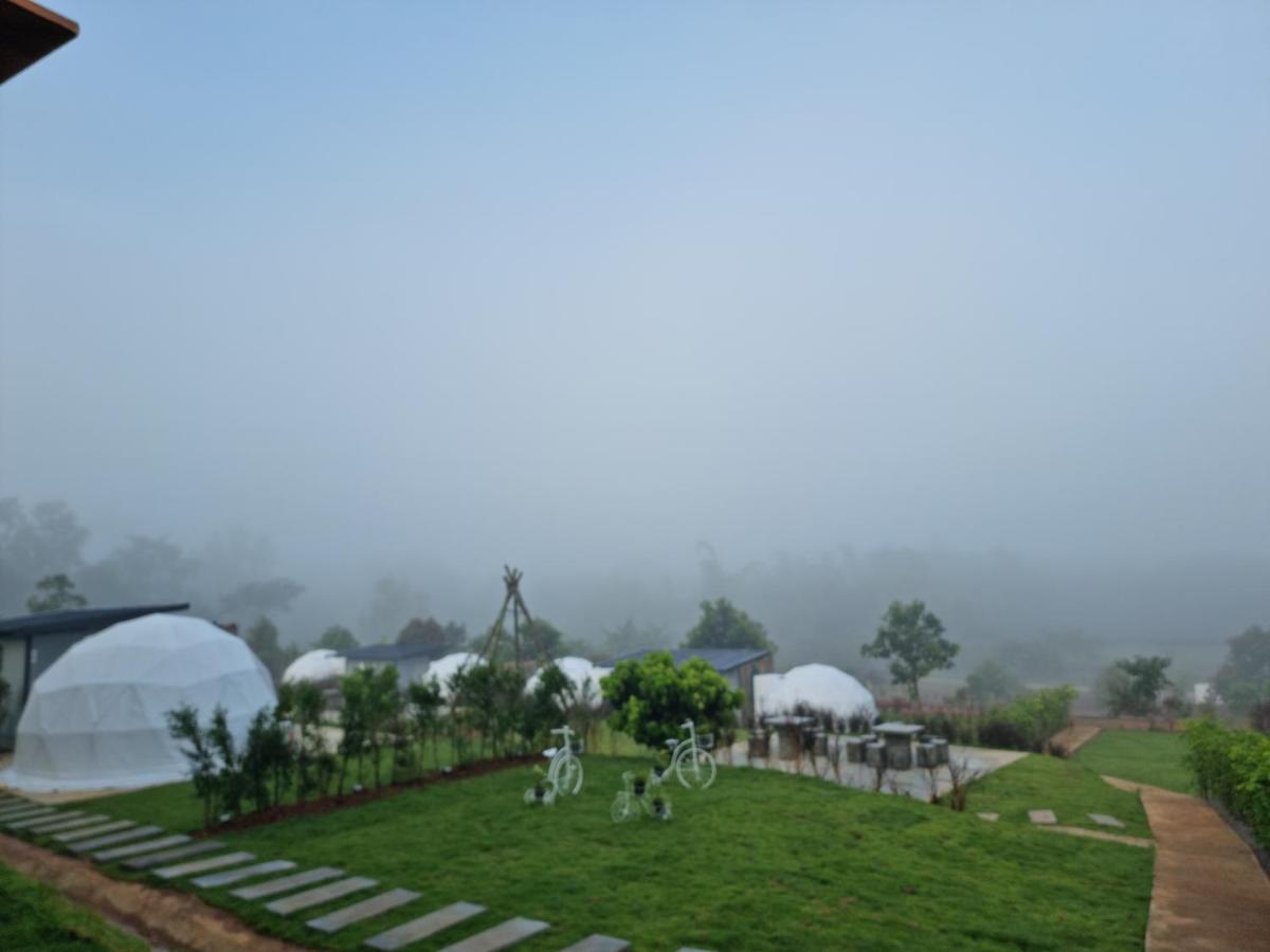 เต้นท์โดมเขาค้อ Lung Bun Camp Hotel Ban Nong Rang Chang Bagian luar foto