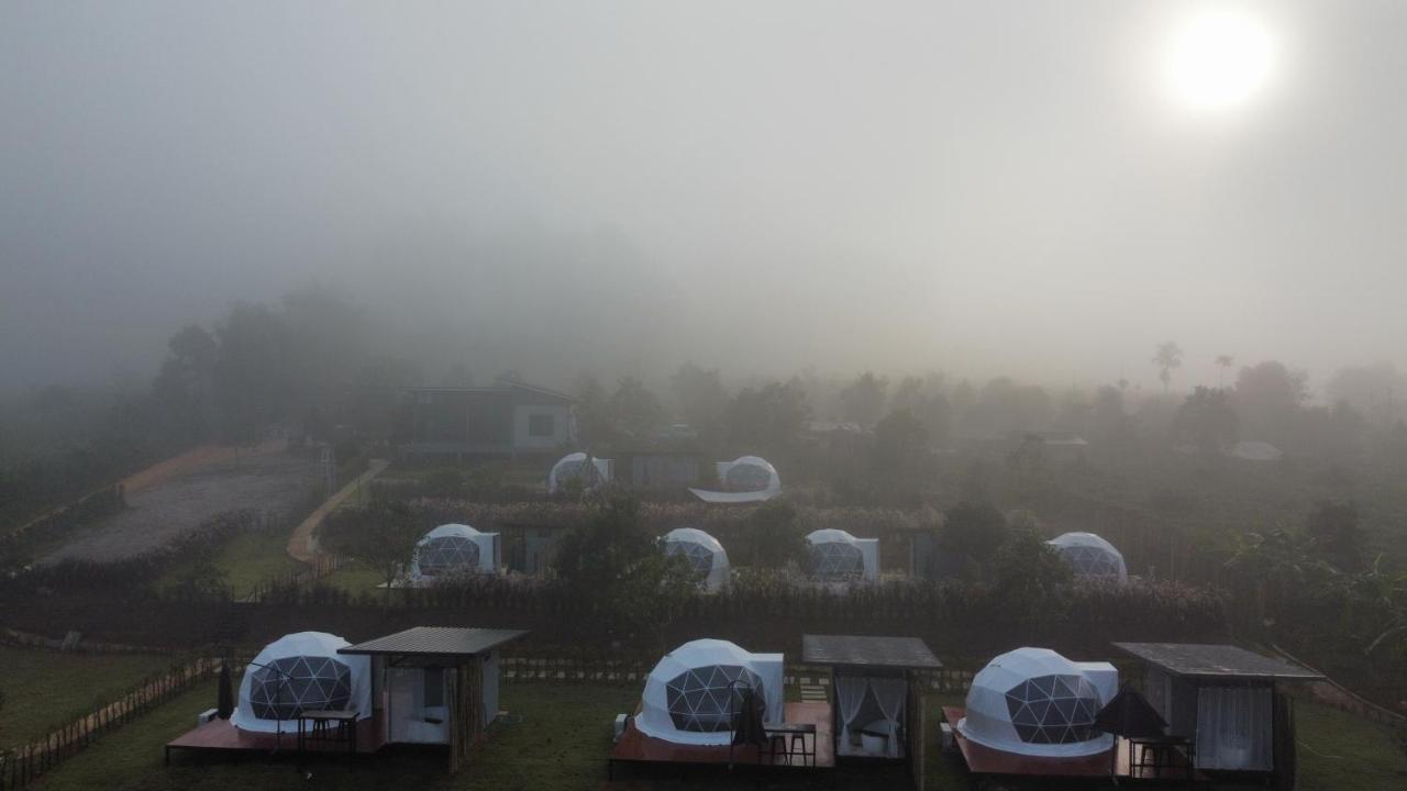 เต้นท์โดมเขาค้อ Lung Bun Camp Hotel Ban Nong Rang Chang Bagian luar foto